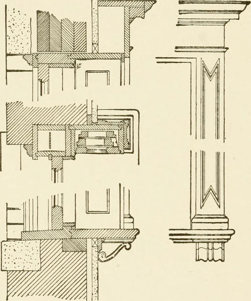 An illustration from Building construction and superintendence, 1909, leaf 269