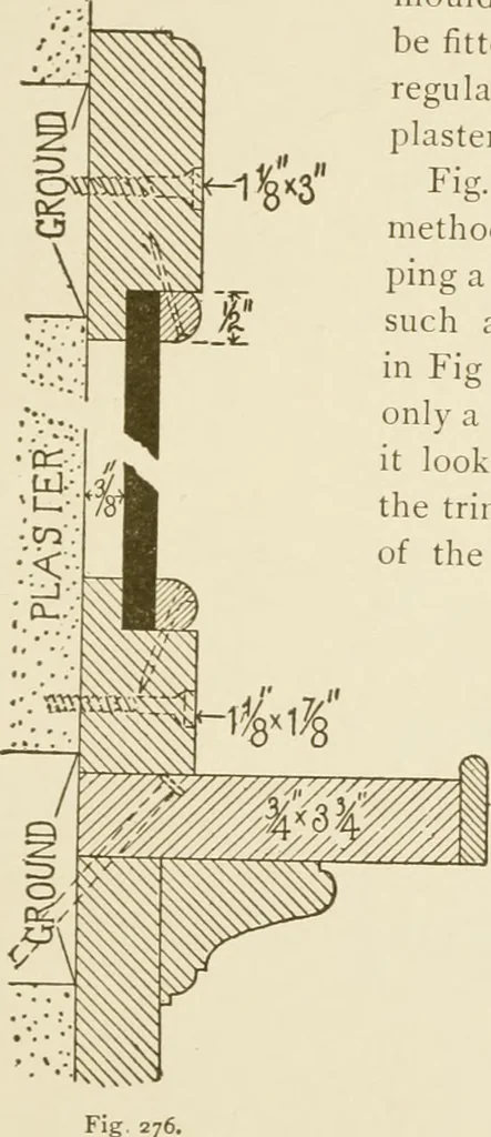 An illustration from Building construction and superintendence, 1909, leaf 284