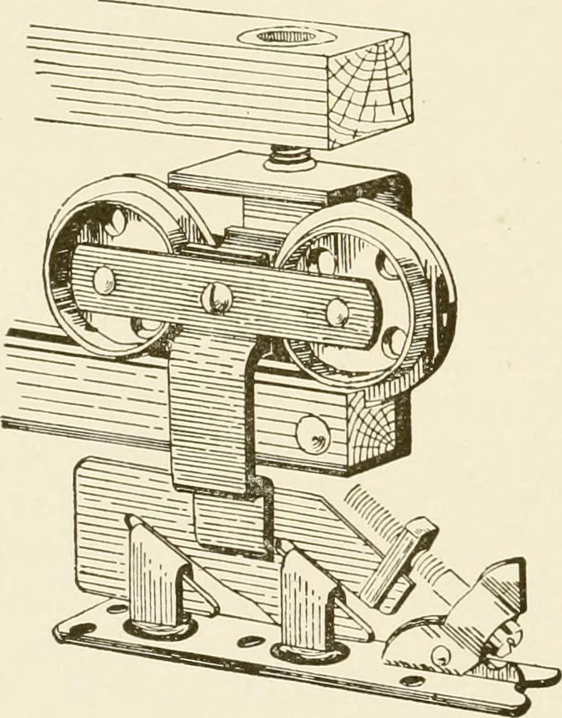 An illustration from Building construction and superintendence, 1909, leaf 345