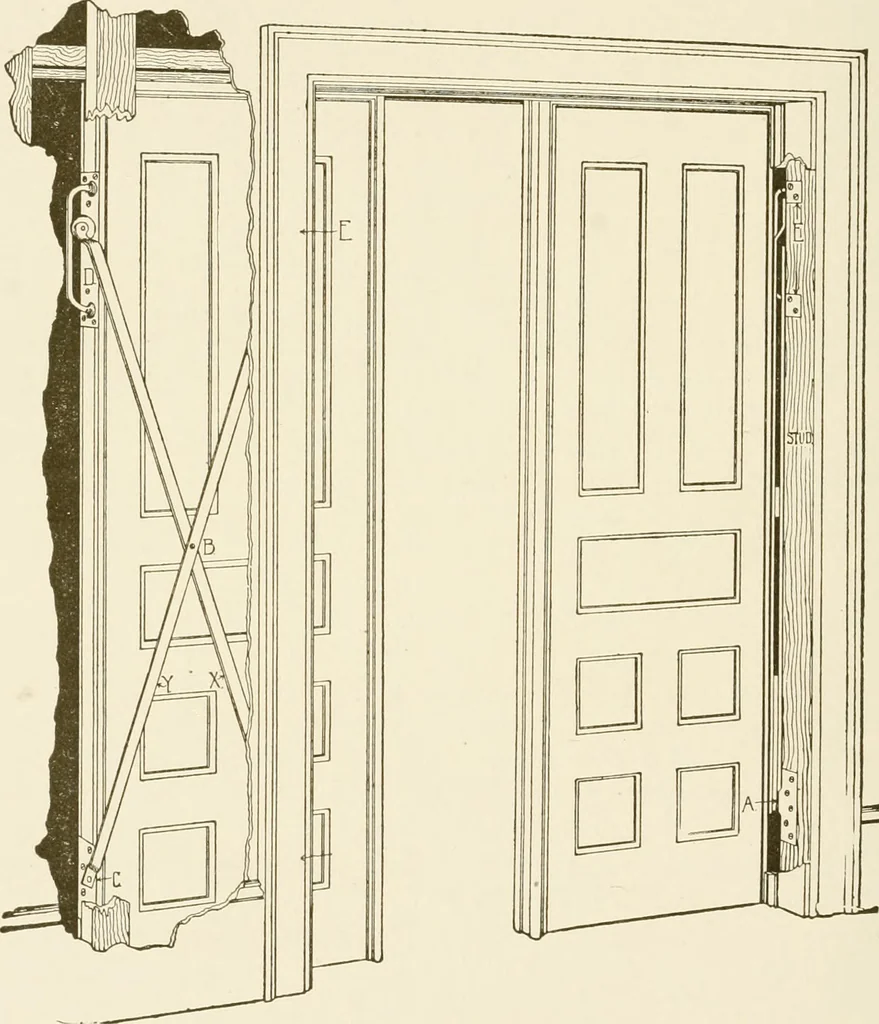 An illustration from Building construction and superintendence, 1909, leaf 351