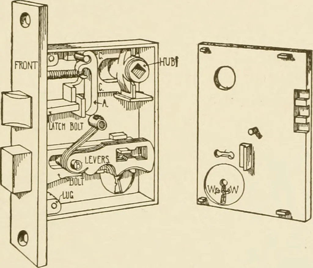 An illustration from Building construction and superintendence, 1909, leaf 356