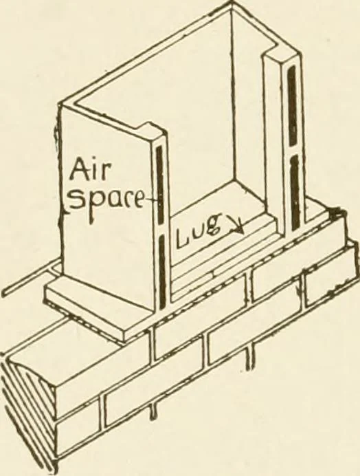 An illustration from Building construction and superintendence, 1909, leaf 465