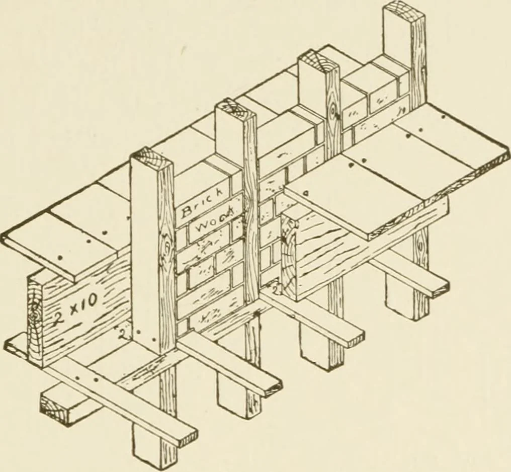 An illustration from Building construction and superintendence, 1909, leaf 82