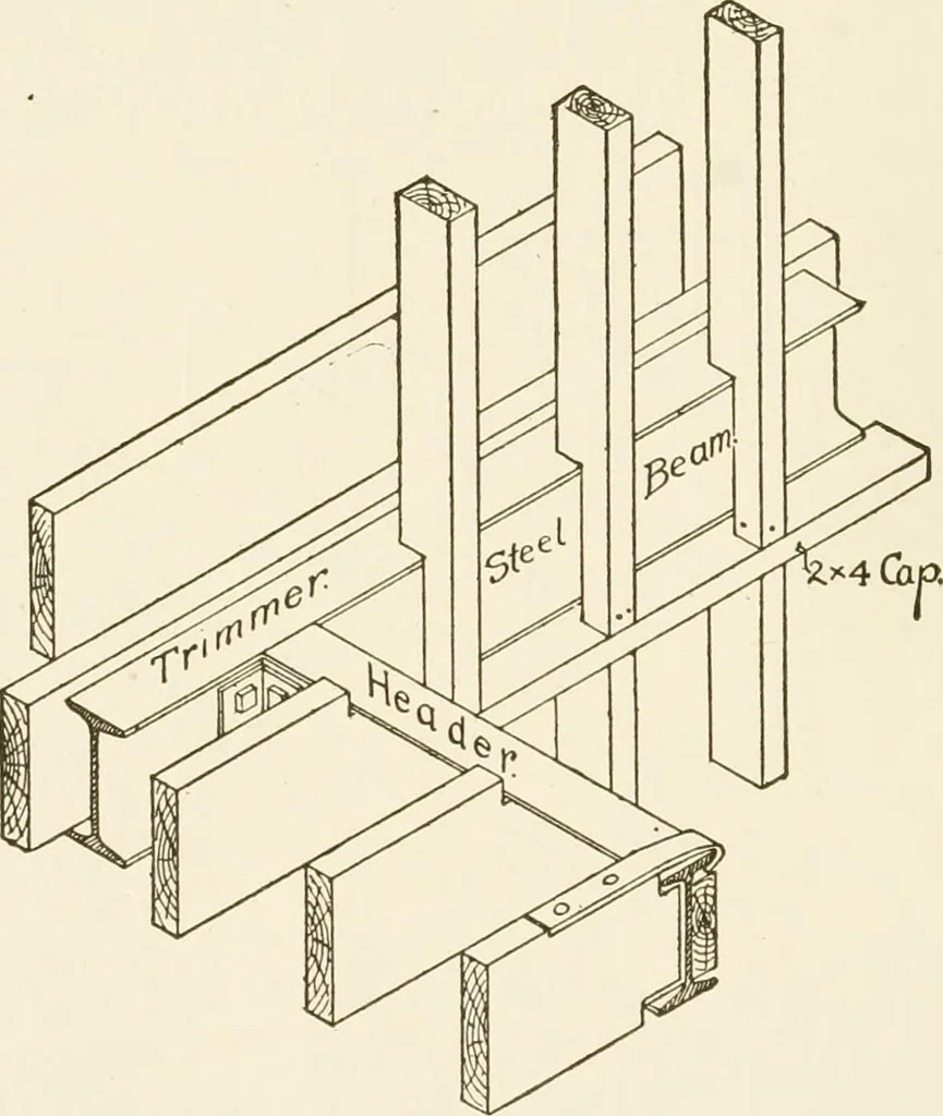 An illustration from Building construction and superintendence, 1909, leaf 85