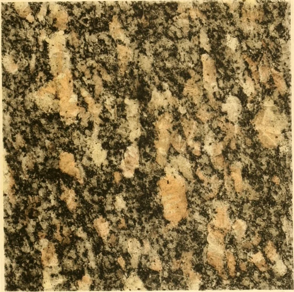 An illustration from The building and decorative stones of Maryland, containing an account of their properties and distribution, 1898, leaf 128