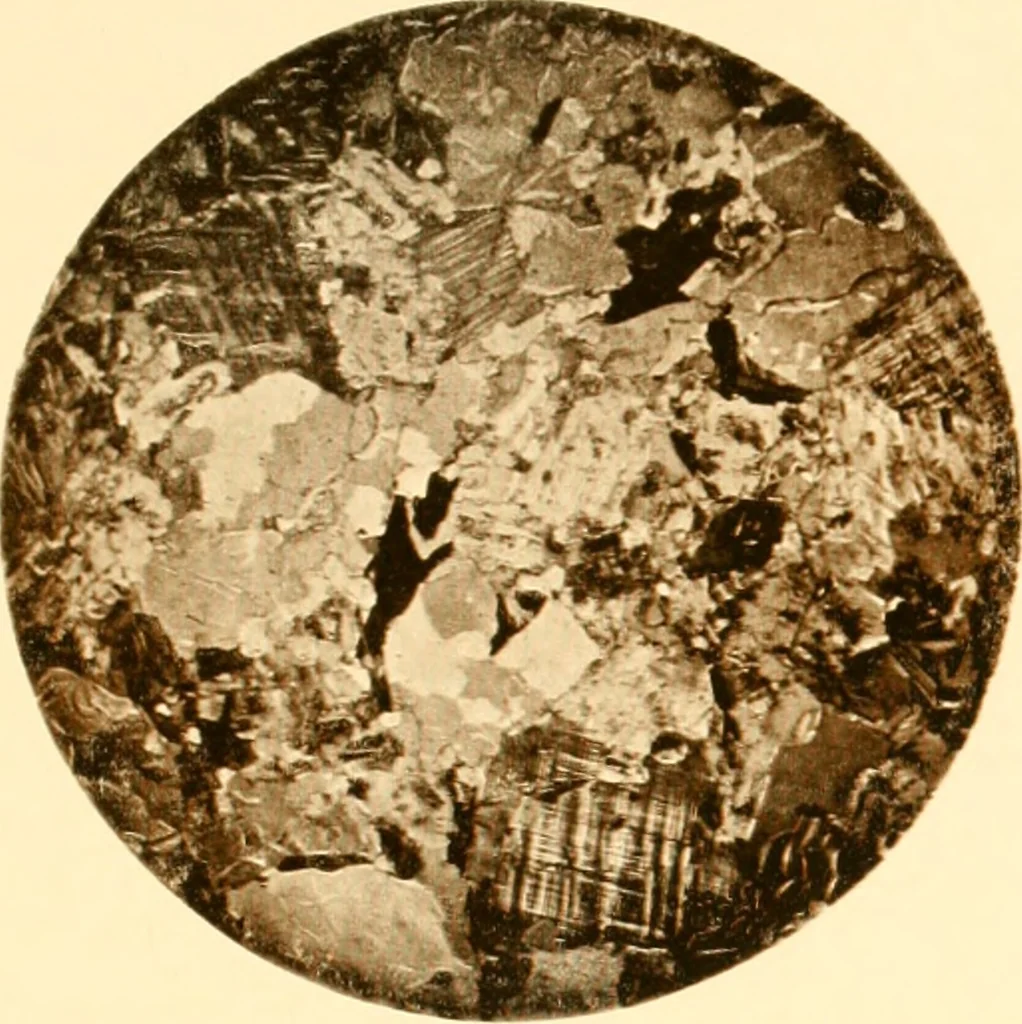 An illustration from The building and decorative stones of Maryland, containing an account of their properties and distribution, 1898, leaf 156