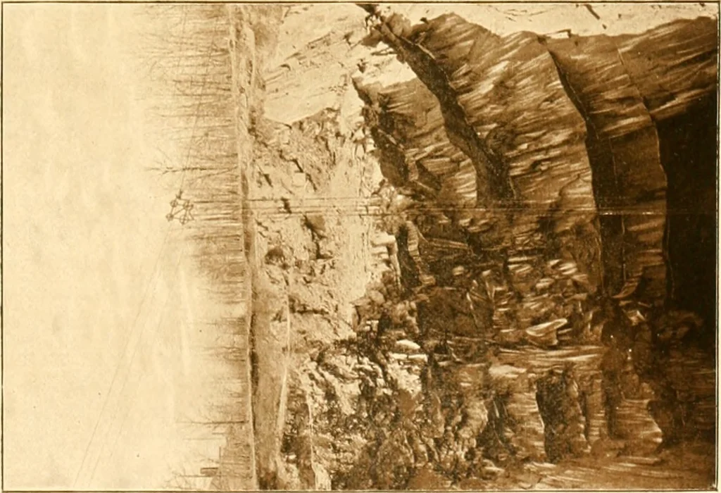 An illustration from The building and decorative stones of Maryland, containing an account of their properties and distribution, 1898, leaf 236