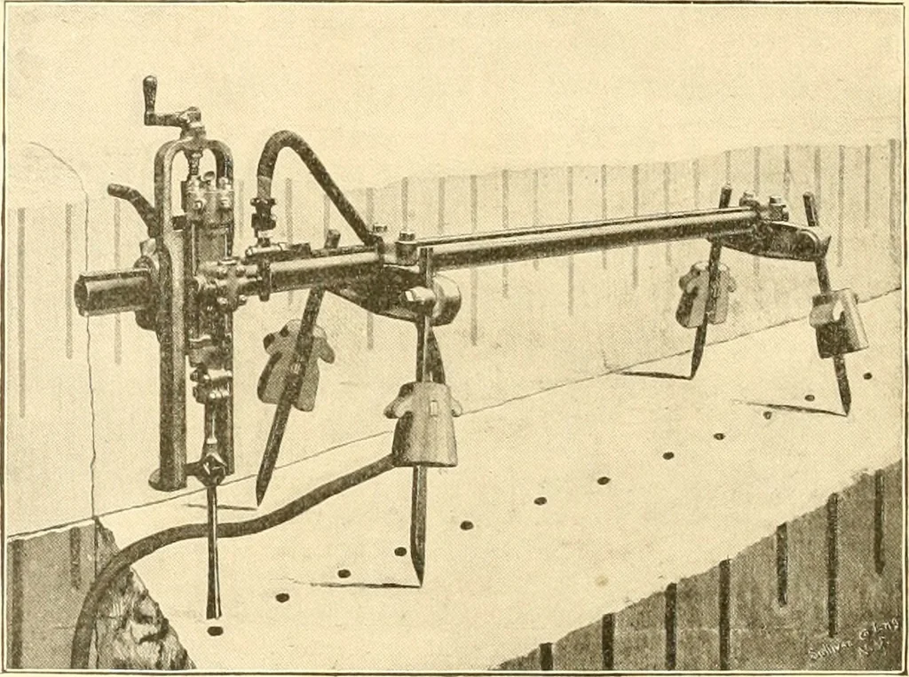 An illustration from The building and decorative stones of Maryland, containing an account of their properties and distribution, 1898, leaf 41