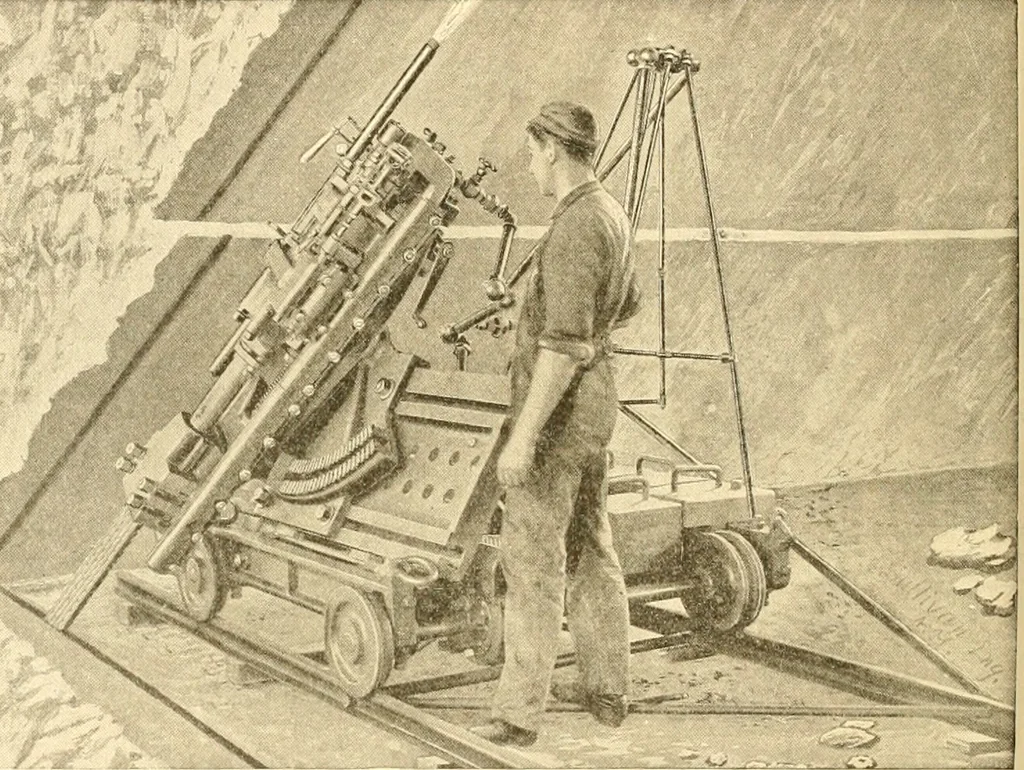 An illustration from The building and decorative stones of Maryland, containing an account of their properties and distribution, 1898, leaf 43