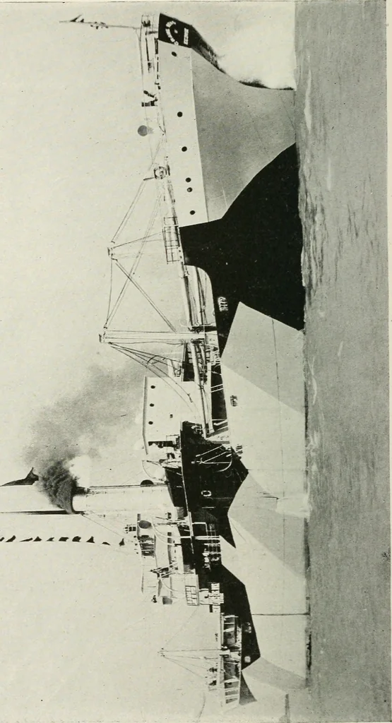 An illustration from Building the emergency fleet; a historical narrative of the problems and achievements of the United States shipping board emergency fleet corporation, 1920, leaf 109