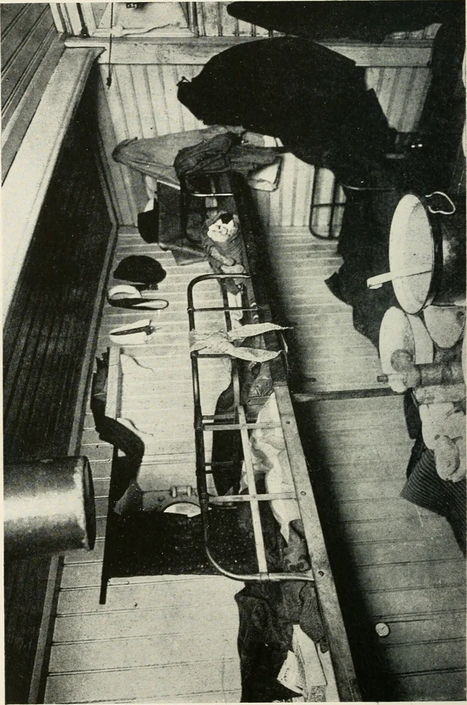 An illustration from Building the emergency fleet; a historical narrative of the problems and achievements of the United States shipping board emergency fleet corporation, 1920, leaf 165