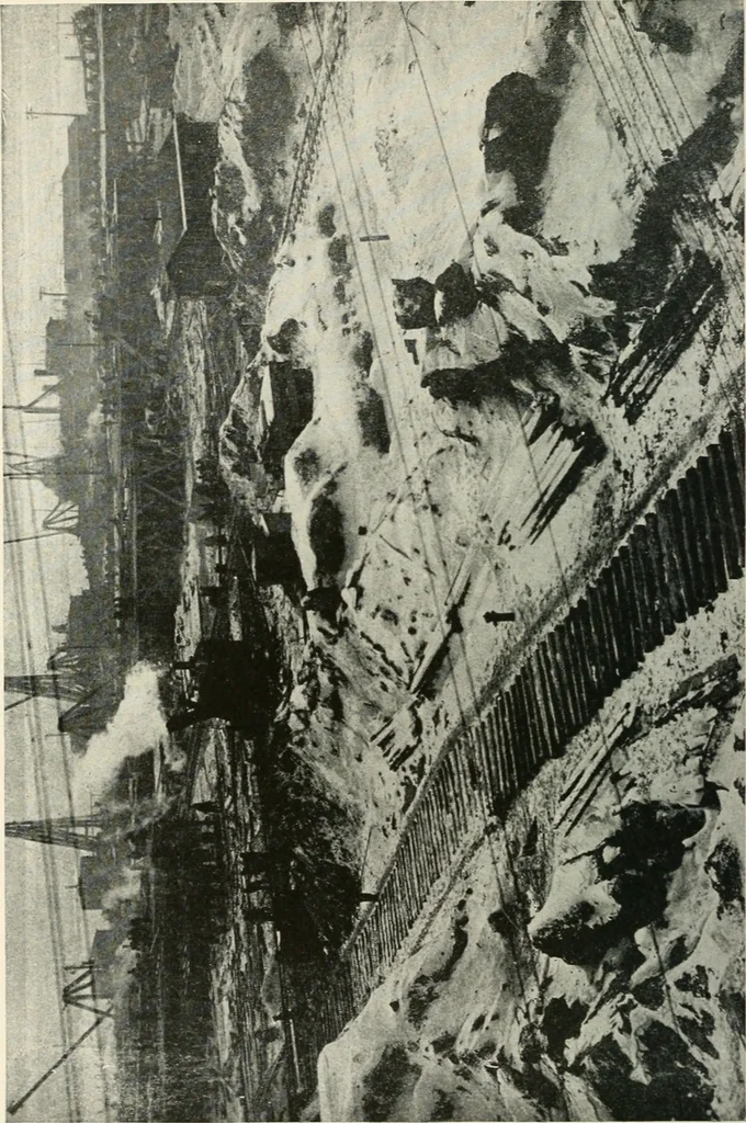 An illustration from Building the emergency fleet; a historical narrative of the problems and achievements of the United States shipping board emergency fleet corporation, 1920, leaf 269