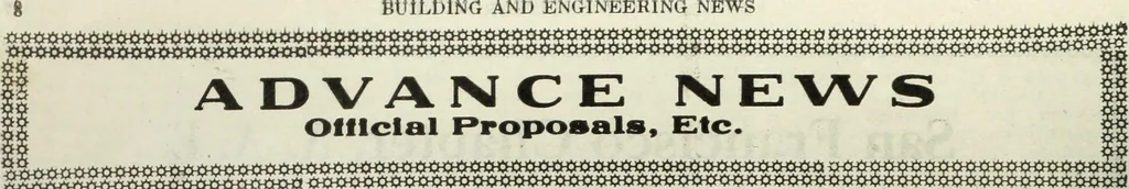An illustration from Building & engineering news, 1914, leaf 91
