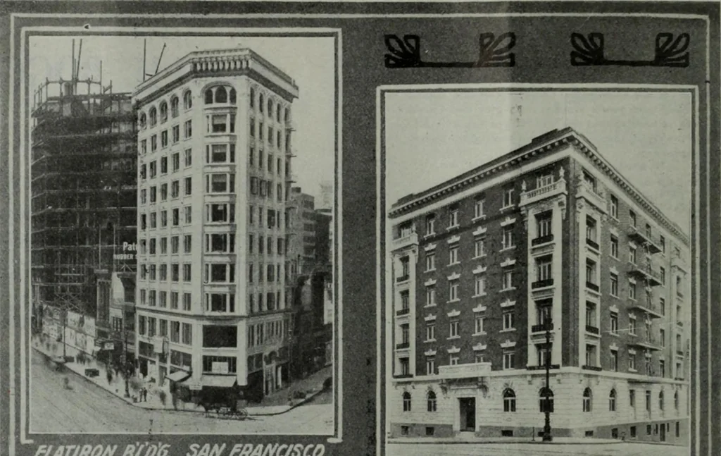 An illustration from Building & engineering news, 1914, leaf 1073