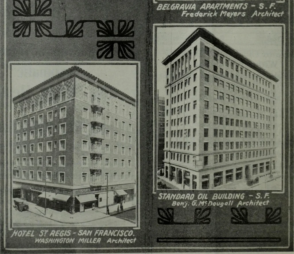 An illustration from Building & engineering news, 1914, leaf 1073