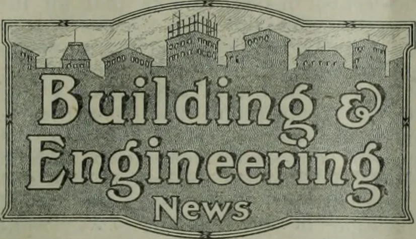 An illustration from Building & engineering news, 1914, leaf 12