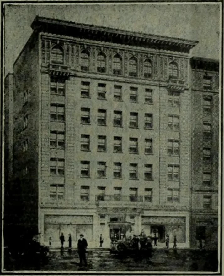 An illustration from Building & engineering news, 1914, leaf 426