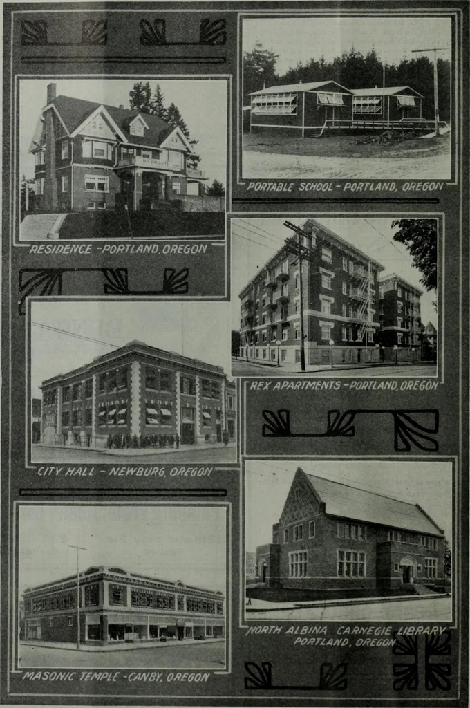 An illustration from Building & engineering news, 1914, leaf 721