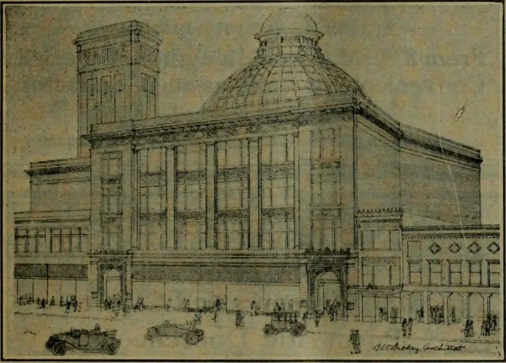An illustration from Building & engineering news, 1914, leaf 8