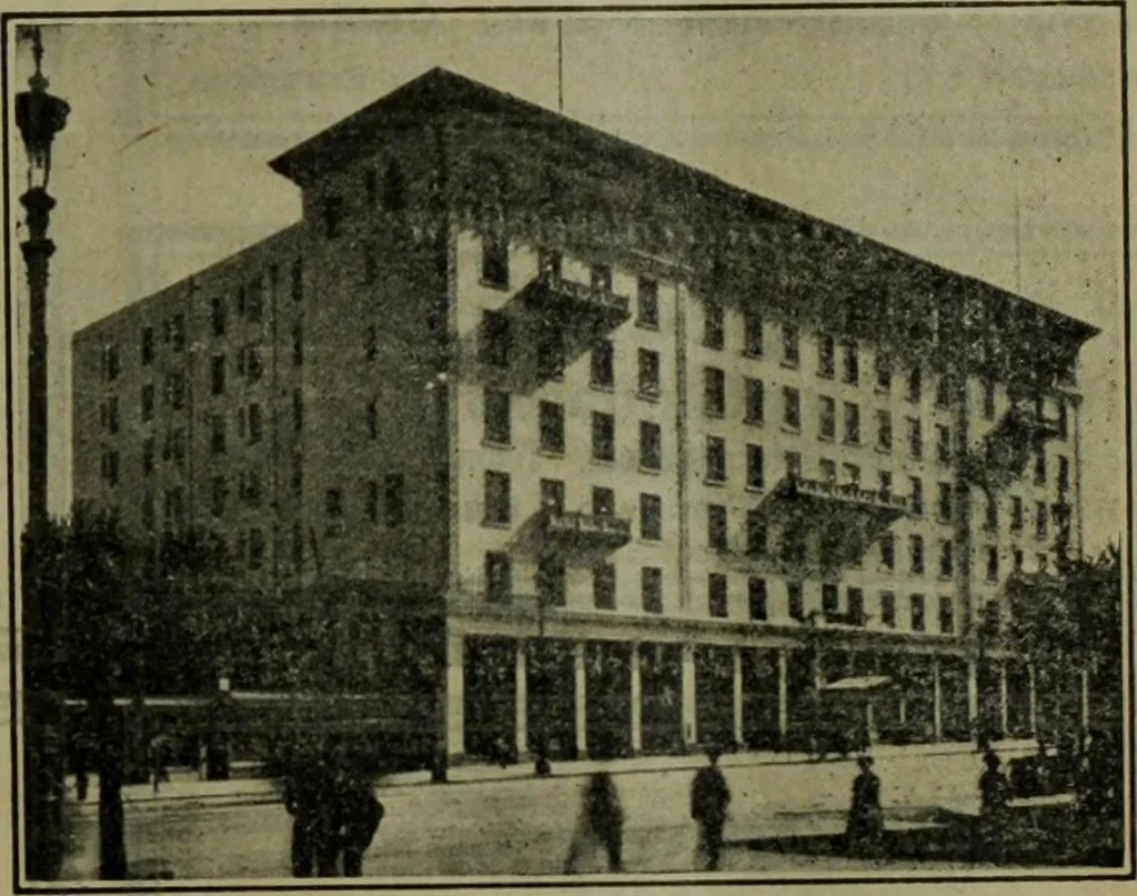 An illustration from Building & engineering news, 1914, leaf 8