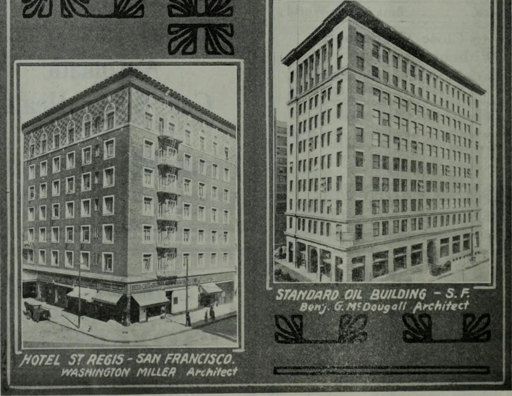 An illustration from Building & engineering news, 1914, leaf 805