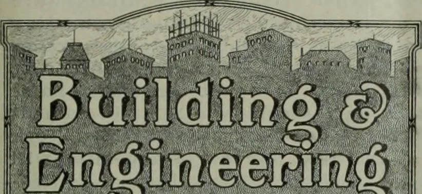 An illustration from Building & engineering news, 1914, leaf 96