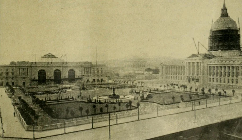 An illustration from Building & engineering news, 1914, leaf 1030