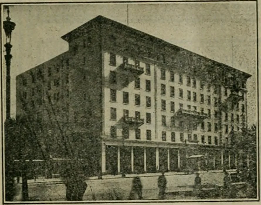 An illustration from Building & engineering news, 1914, leaf 128