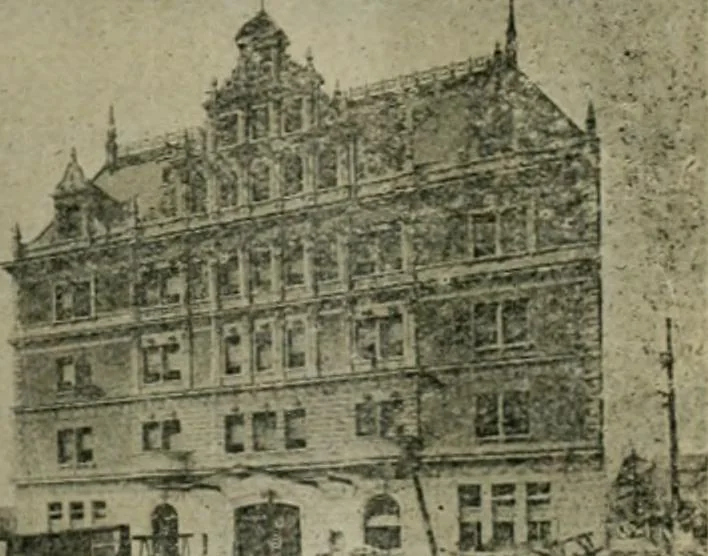 An illustration from Building & engineering news, 1914, leaf 128