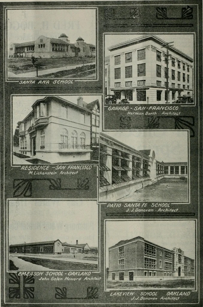 An illustration from Building & engineering news, 1914, leaf 131