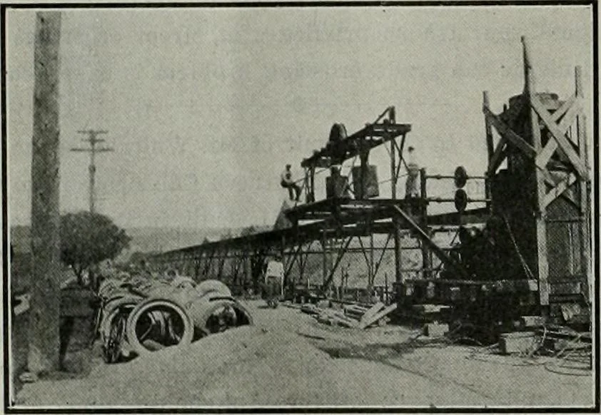 An illustration from Building & engineering news, 1914, leaf 133