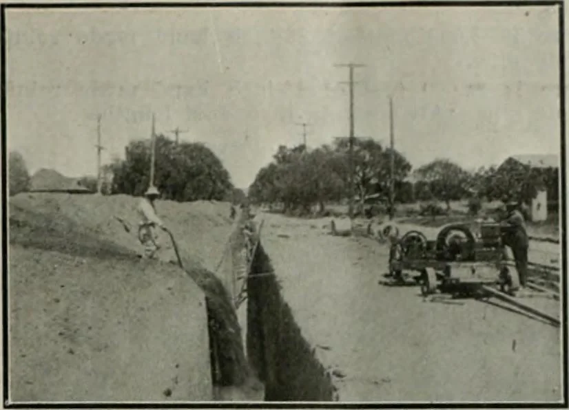 An illustration from Building & engineering news, 1914, leaf 134