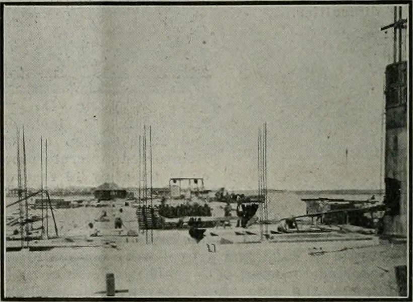 An illustration from Building & engineering news, 1914, leaf 135