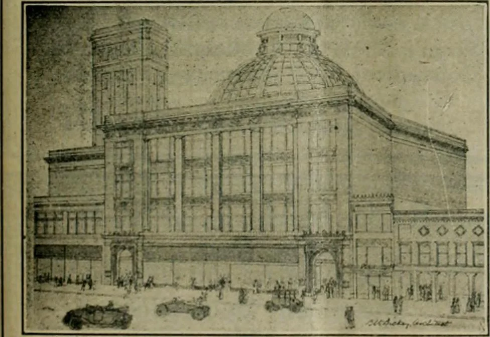 An illustration from Building & engineering news, 1914, leaf 166