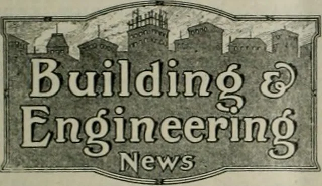 An illustration from Building & engineering news, 1914, leaf 174