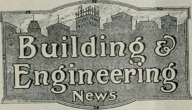 An illustration from Building & engineering news, 1914, leaf 211