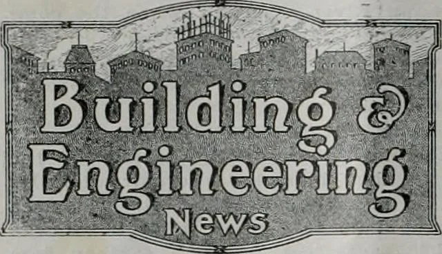 An illustration from Building & engineering news, 1914, leaf 295