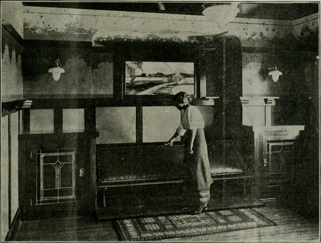 An illustration from Building & engineering news, 1914, leaf 370