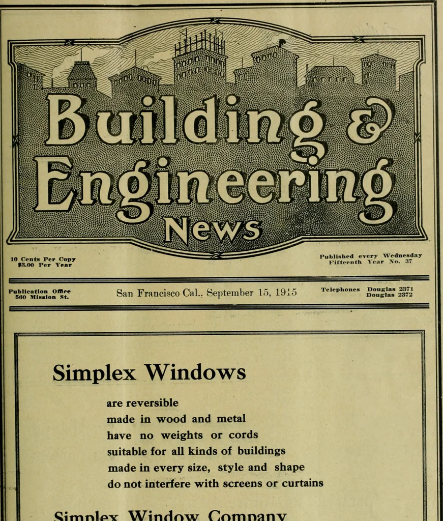 An illustration from Building & engineering news, 1914, leaf 400