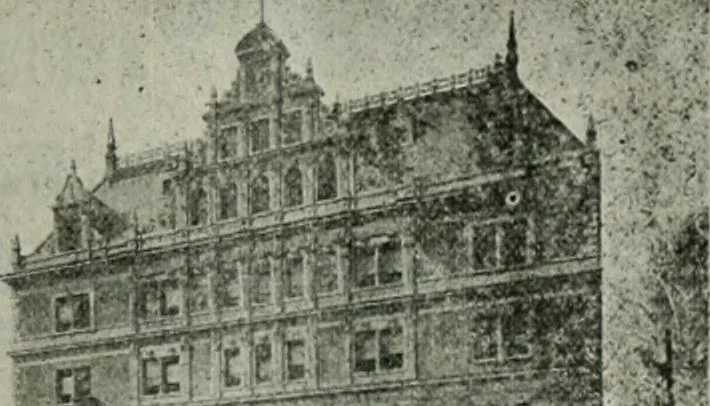 An illustration from Building & engineering news, 1914, leaf 440
