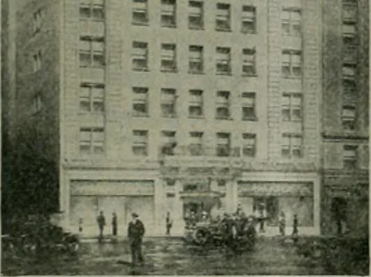 An illustration from Building & engineering news, 1914, leaf 54