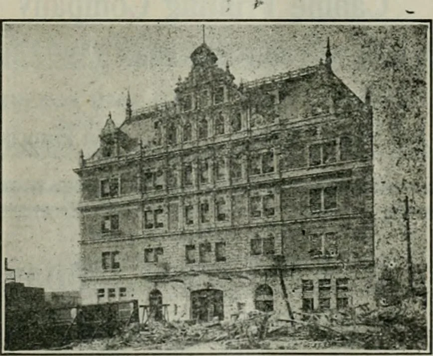 An illustration from Building & engineering news, 1914, leaf 556