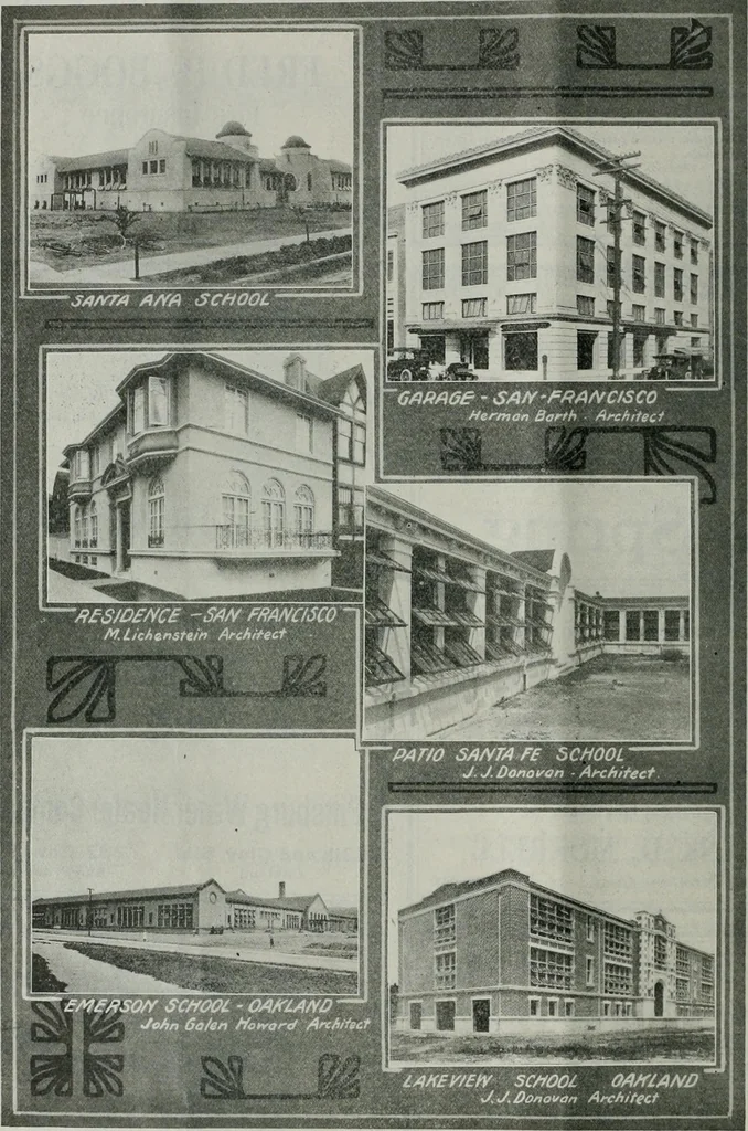 An illustration from Building & engineering news, 1914, leaf 57