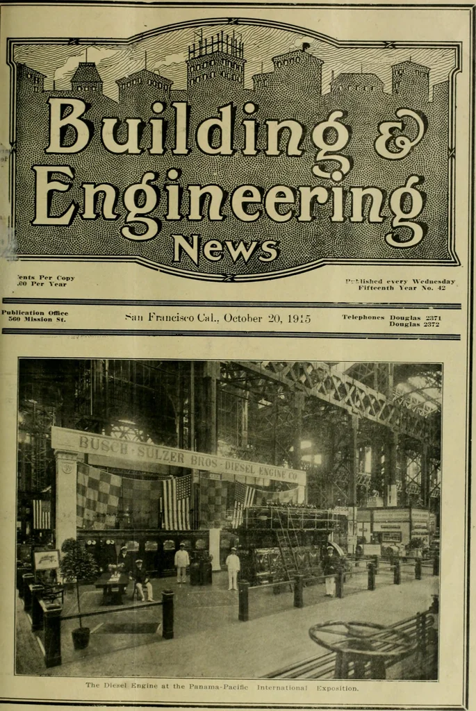 An illustration from Building & engineering news, 1914, leaf 596