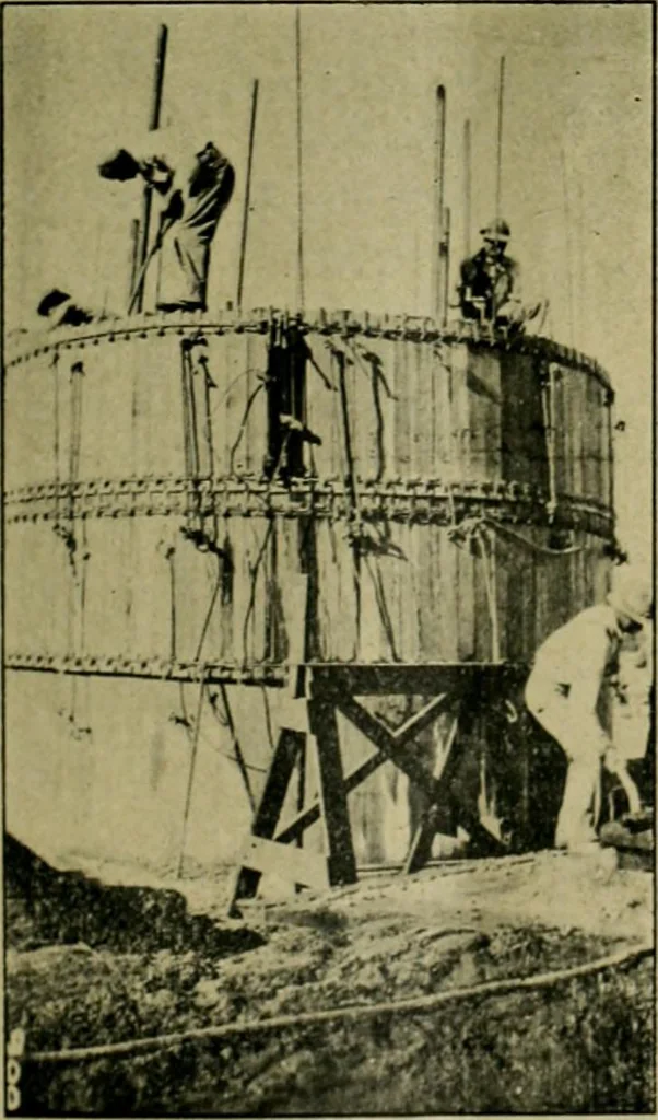 An illustration from Building & engineering news, 1914, leaf 684