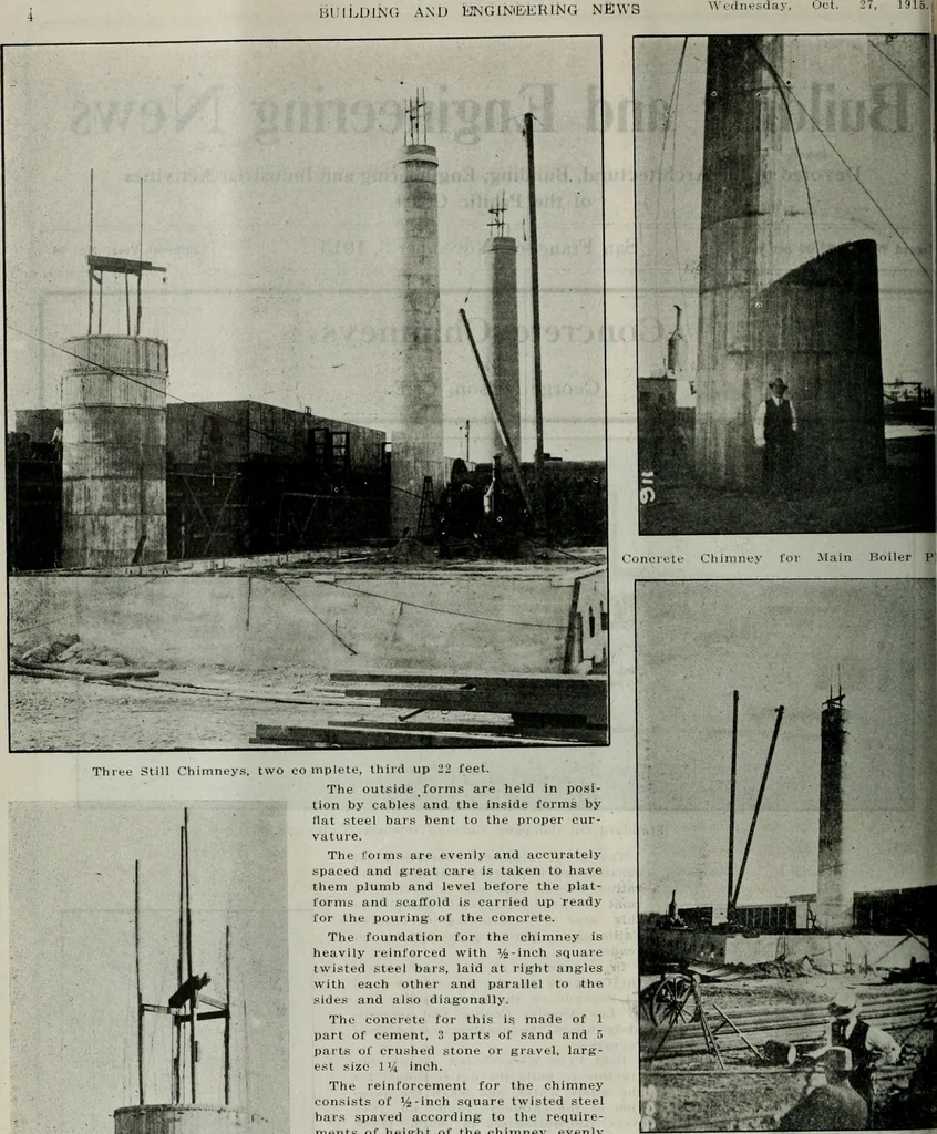 An illustration from Building & engineering news, 1914, leaf 691