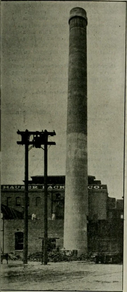 An illustration from Building & engineering news, 1914, leaf 692
