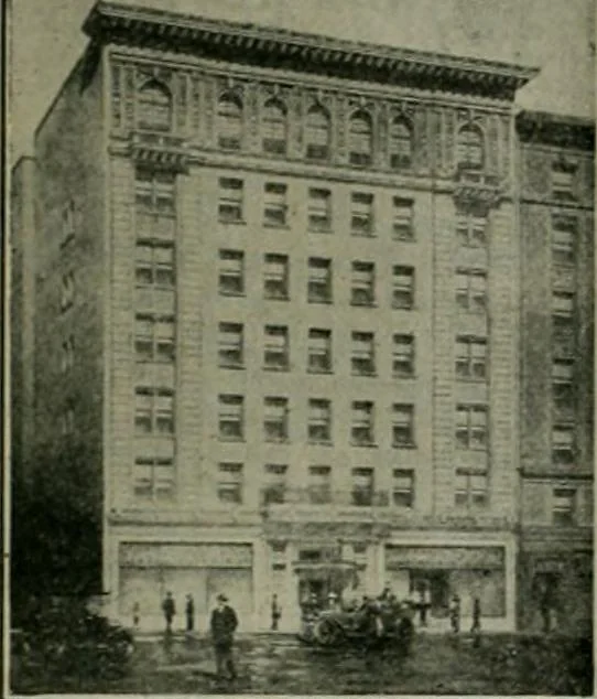 An illustration from Building & engineering news, 1914, leaf 90