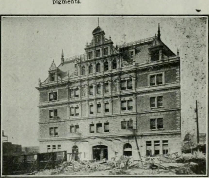 An illustration from Building & engineering news, 1914, leaf 996