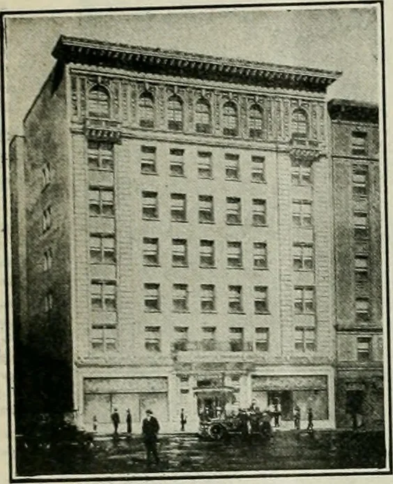 An illustration from Building & engineering news, 1914, leaf 10